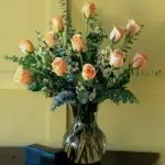 VD Peach Roses 12